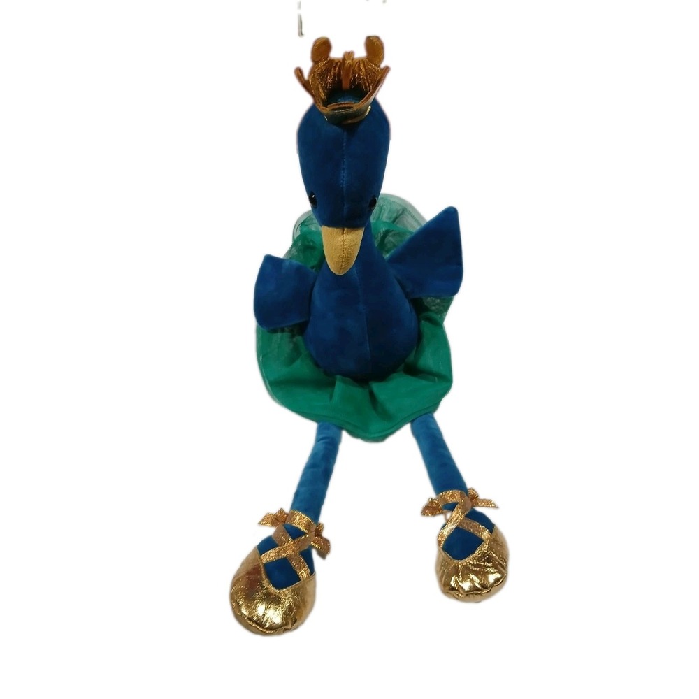 Jellycat Fancy Peacock Ballerina Tutu Plush Stuffed Animal Retired
